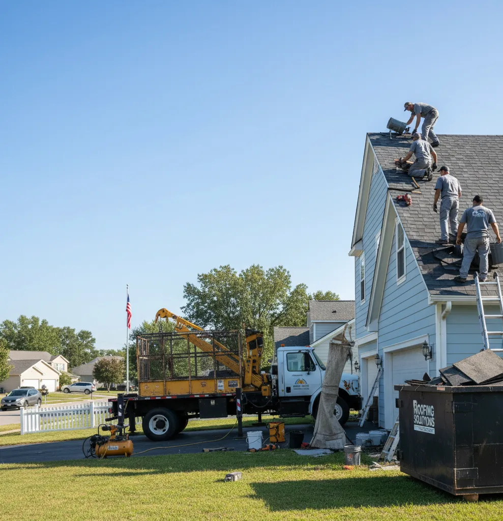 Emergency Roof Repair in Harrisonville, MO